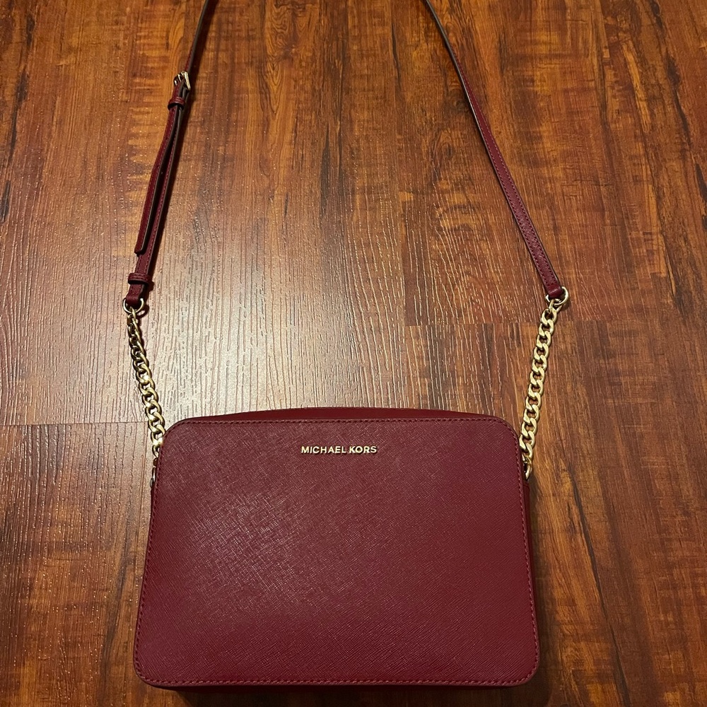 Michael Kors Wine Crossbody